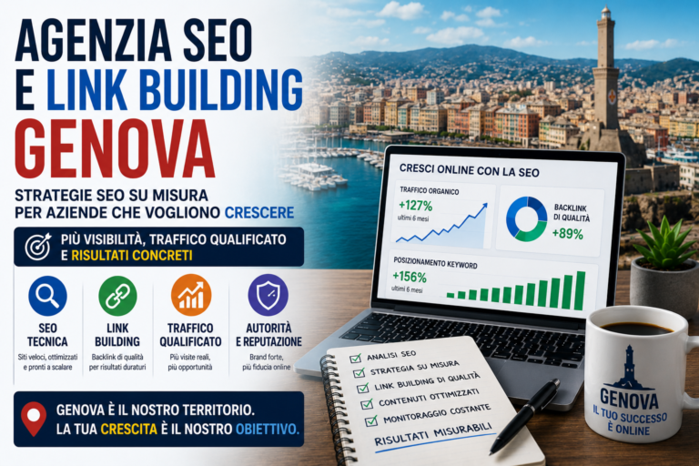 Agenzia SEO e Link Building Genova
